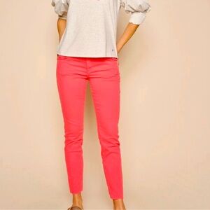 Mos Mosh Skinny Summer Power Pant in Teaberry Size 25 NWT‎